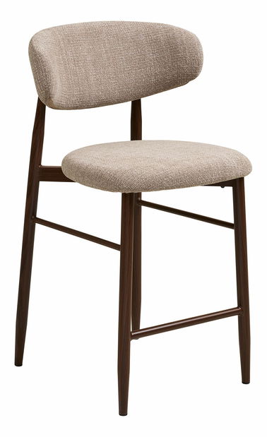 Barová stolička Lsidinaina 2 (piesková + orech)