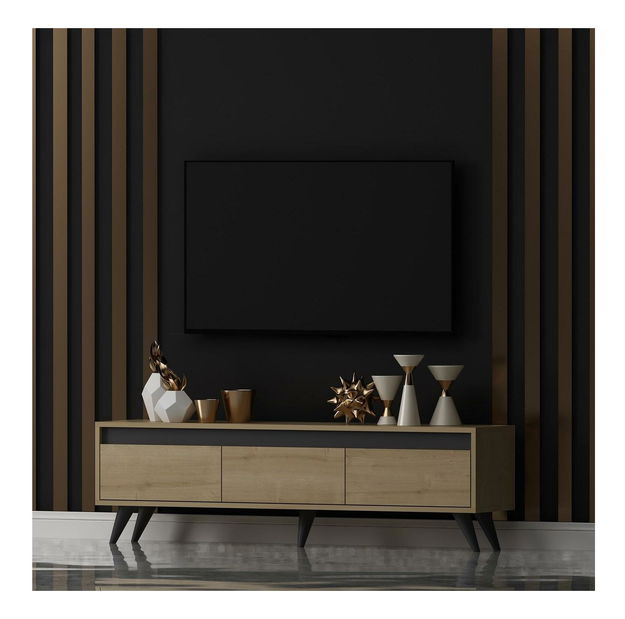 TV stolík/skrinka Vukule (dub zafírový) 