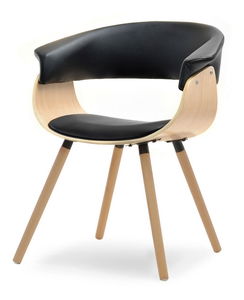 Stolica Enzo K (crni hrast + hrast)