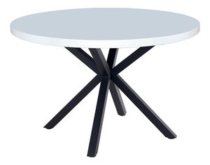 Étkezőasztal Marica (4 fő részére) (matt fekete + fekete)