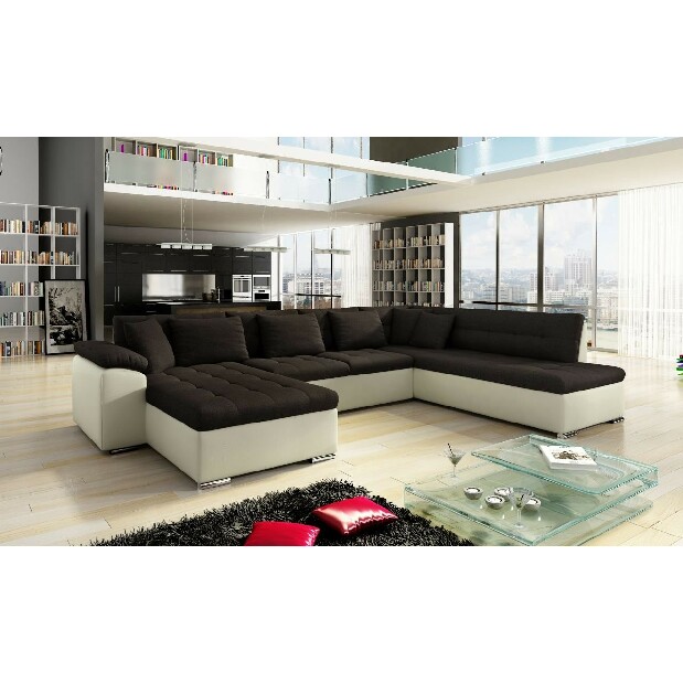 Kutna sofa Talina s funkcijom spavanja (desna U) (Uttario Velvet 2955 + Uttario Velvet 2955 + Uttario Velvet 2979)