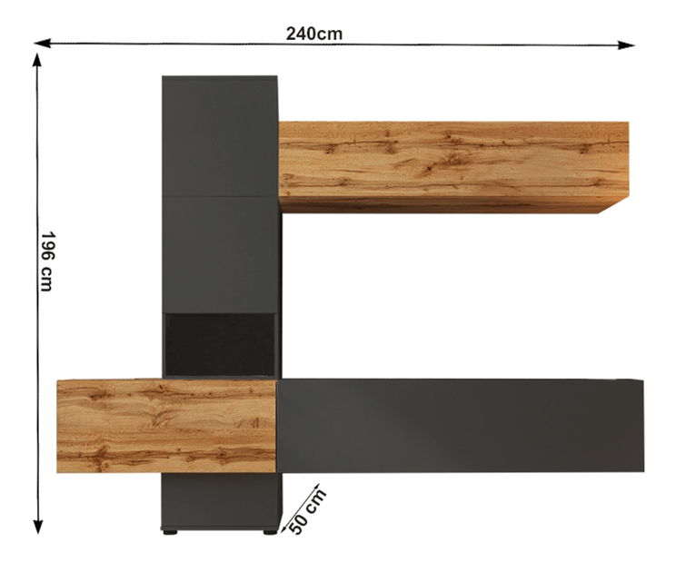 Obývacia stena Brilga