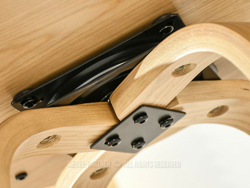 Scaun bar Rolenzono H65 (negru)