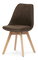 Jedálenská stolička Construir (hnedá)
