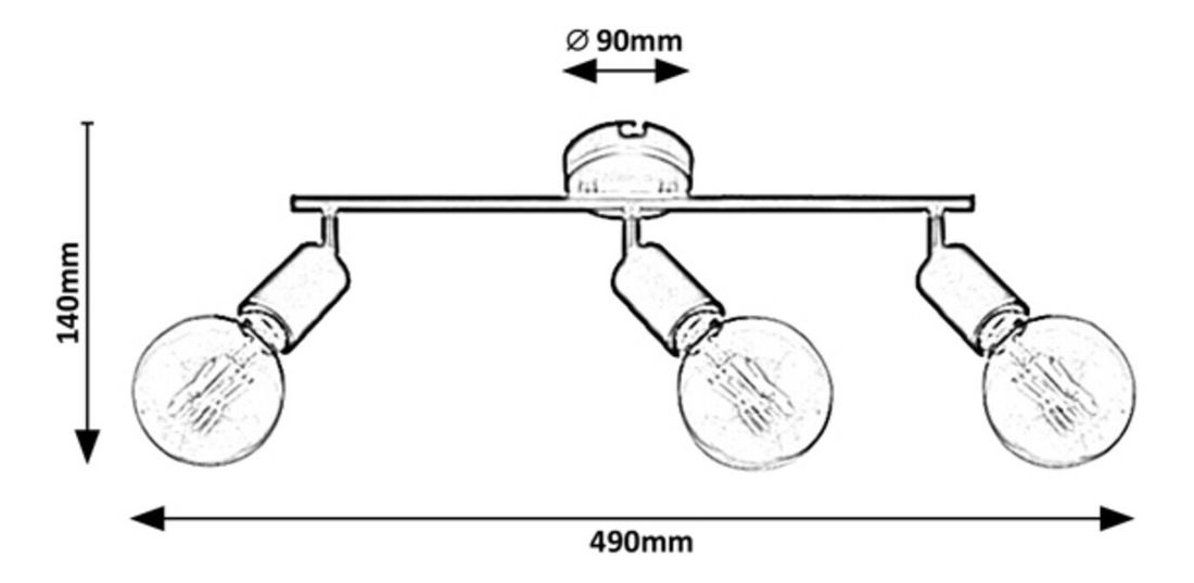 Bodové svietidlo Coltan C 3988 (čierna matná)