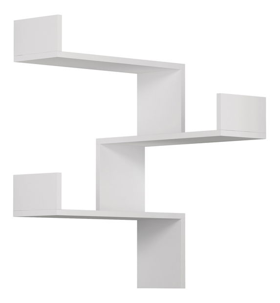 Sustav kutnih polica Lazarus (bijela)