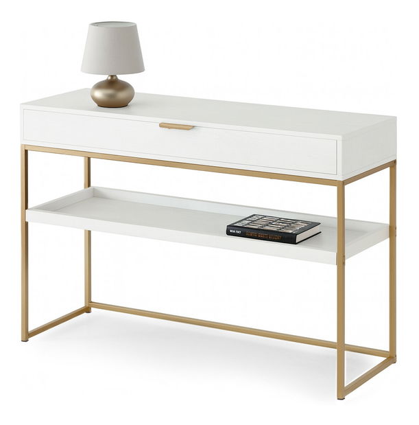 Măsuță consolă Nicamente (auriu)
