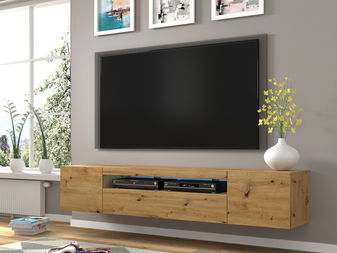 TV stolík/skrinka Aurora 200 (dub artisan)