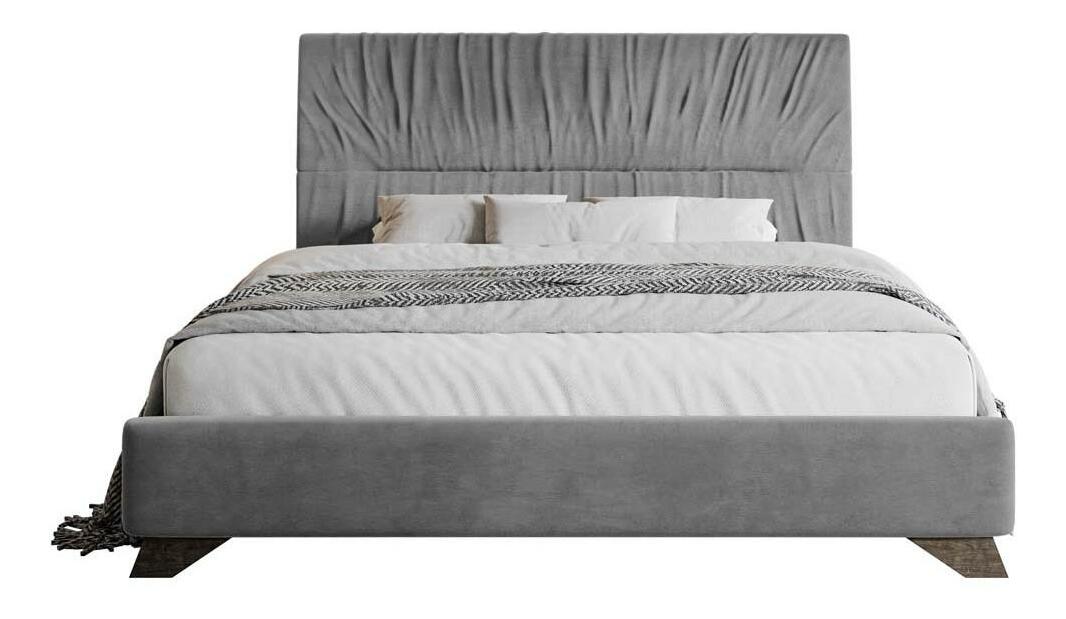 Bračni krevet 180 cm Lania 180 (s podnicom) (siva)