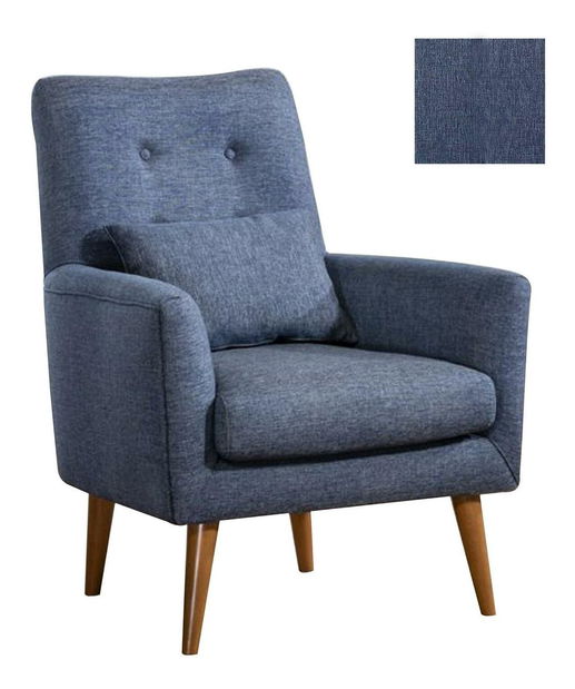 Kreslo Zendaya (tmavomodrá)