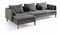 Rohová sedačka Flexxia (antracit) (L)