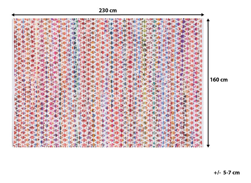 Szőnyeg 230 cm Arak (színes)