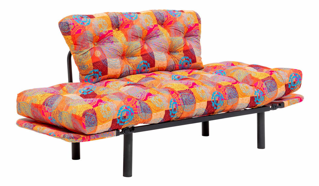 Rozkladacie kreslo Nitty (oranžová)