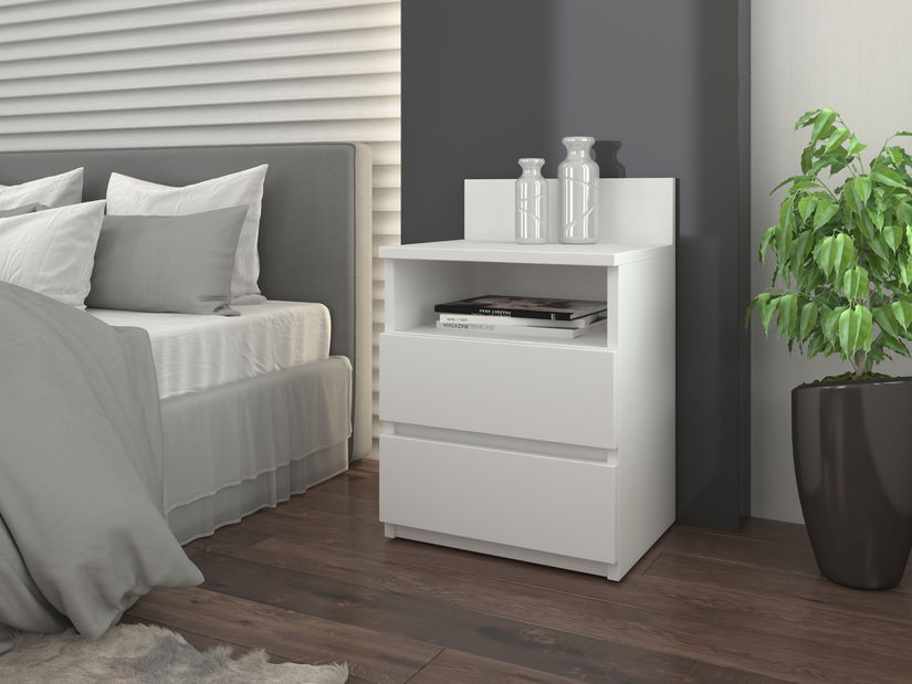 Noptieră Ponta 1 (alb)