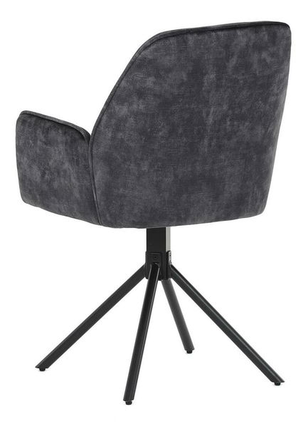 Jedálenská stolička Heridas (čierna)