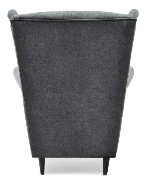 Kreslo ušiak Margis (grafitová)