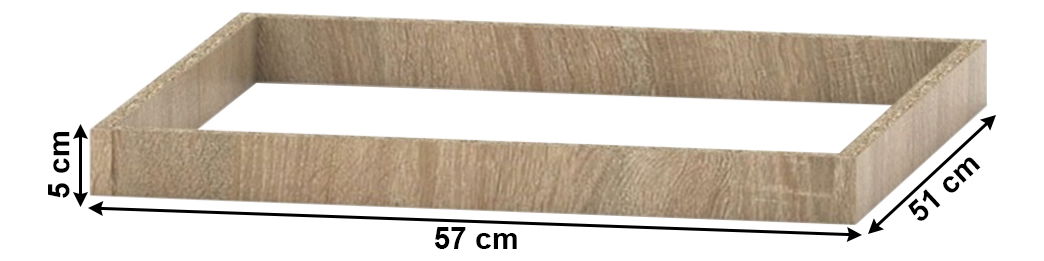 Baza Asista AS 032 hrast sonoma 