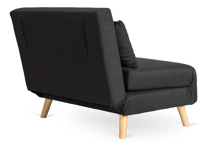 Fotelja na razvlačenje Motecacleta 2 (crna) 