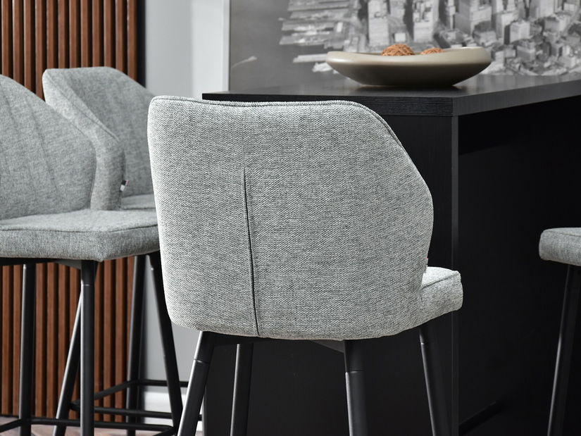 Stolica Greta H (siva + crna)