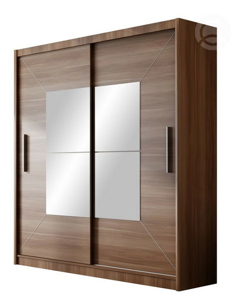 Šatníková skriňa Boston (slivka)