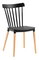 Étkezőszék COSIMA (fekete + bükk)