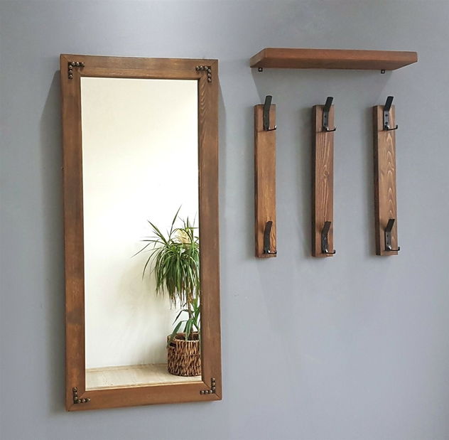 Set mobilier pentru hol Vallery (Nuc)