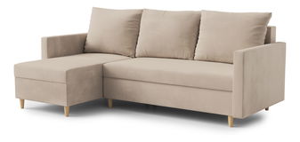 Sarokkanapé Ronaldo (B) (világosbézs)