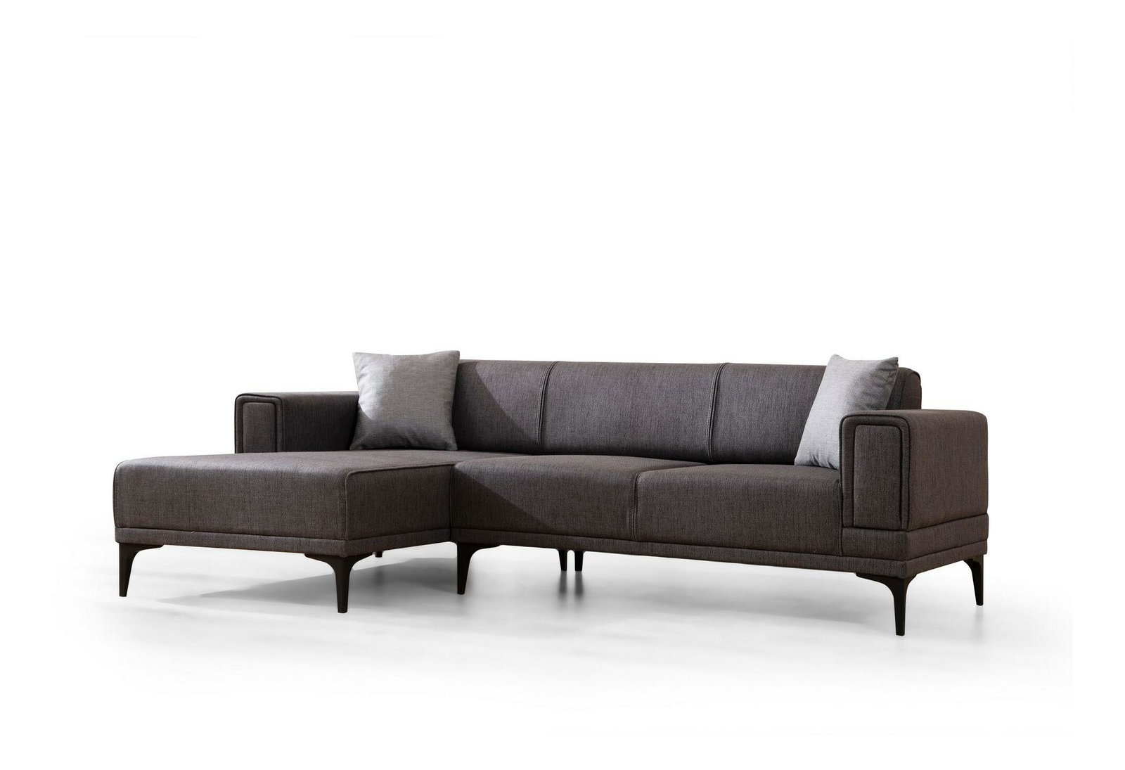 Colțar Horazotta (S) (gri închis + negru)