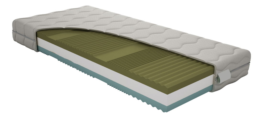 Habszivacs matrac Novusa 200x80 cm (T2/T3)