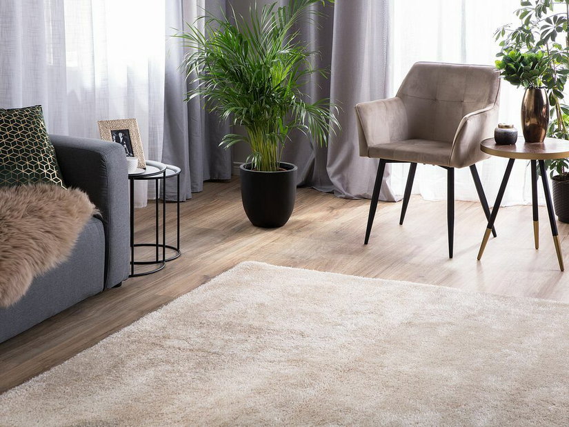 Koberec 200x200 cm Damte (svetlobéžová) *výpredaj