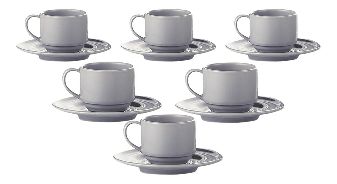 Kávová súprava (12 ks.) Pierot (béžová)