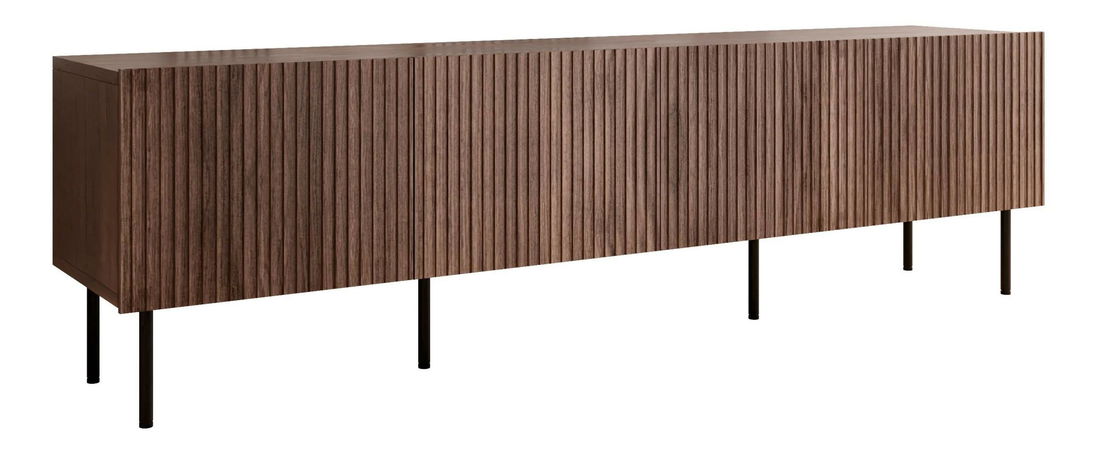 TV asztal/szekrény Ostani 200 4D (warmia dió) *bazár