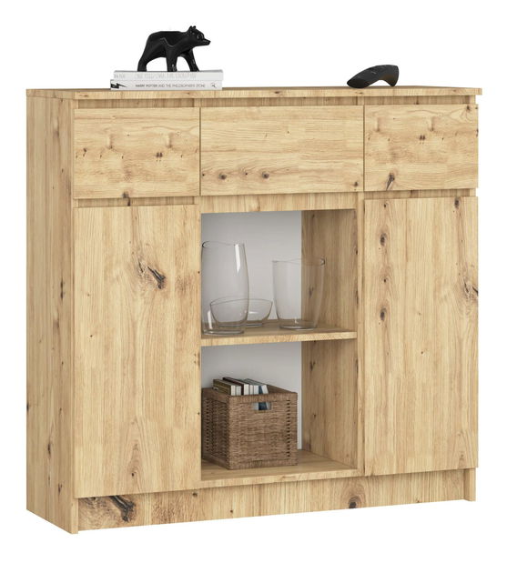 Comodă Kalista VII (Stejar artisan)