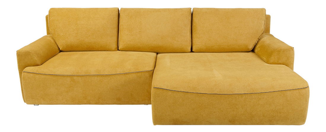 Rohová sedačka BRW City Duo Lux 3DL.URC žltá (P)