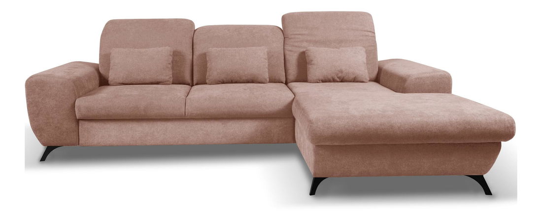 Rohová sedacia súprava Altham (ružová) (P)