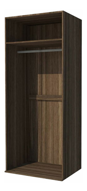 Ruhásszekrény Irvine I3 (sötét kőris + kőris)