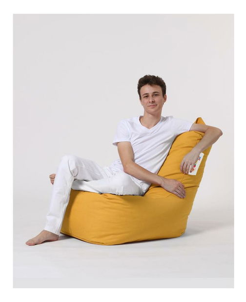 Fotoliu puf Dust (Galben)