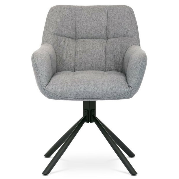 Jedálenská stolička Hocelo (sivá)