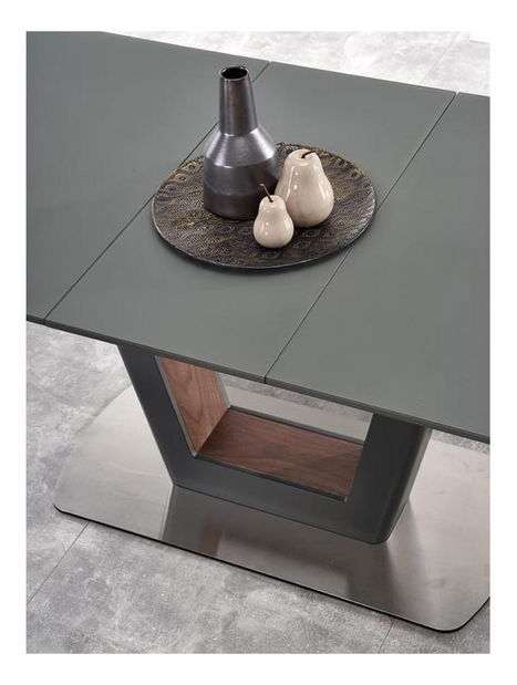 Blagovaonski stol na razvlačenje 160-240 cm Billie (antracit) (za 6 do 8 osoba)