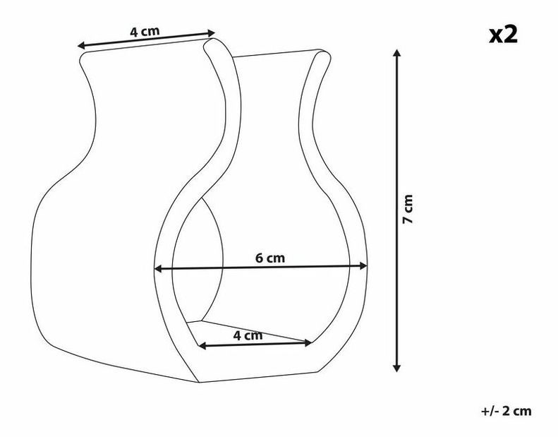 Conector mobilier ratan KORAT (2 buc.)