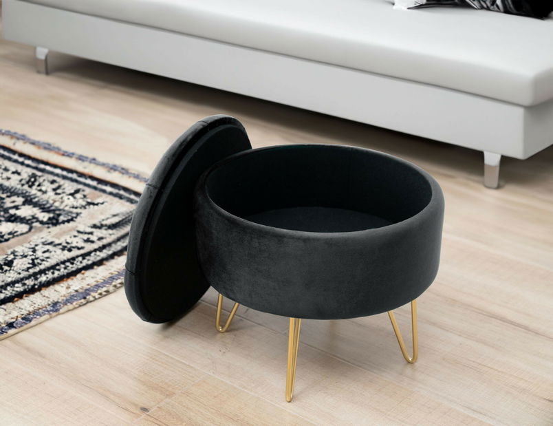 Tabure Cressida (crna)