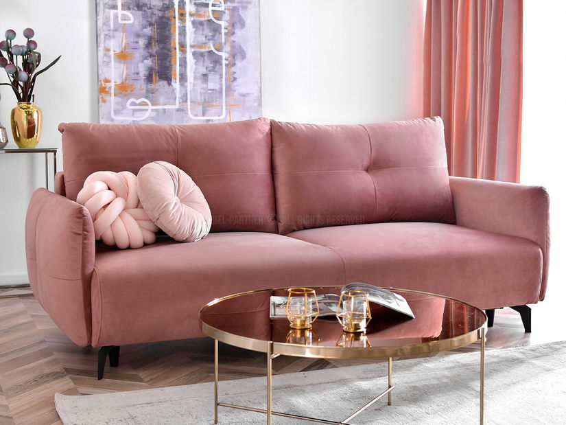 Pohovka dvojsedačka Lasciare (čierna)