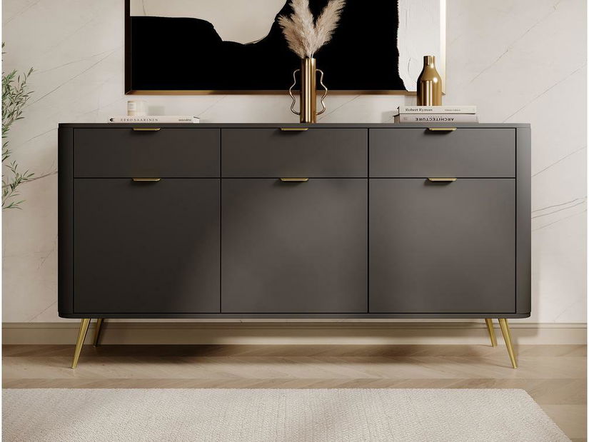 Komoda Ovenia O3 (crna)