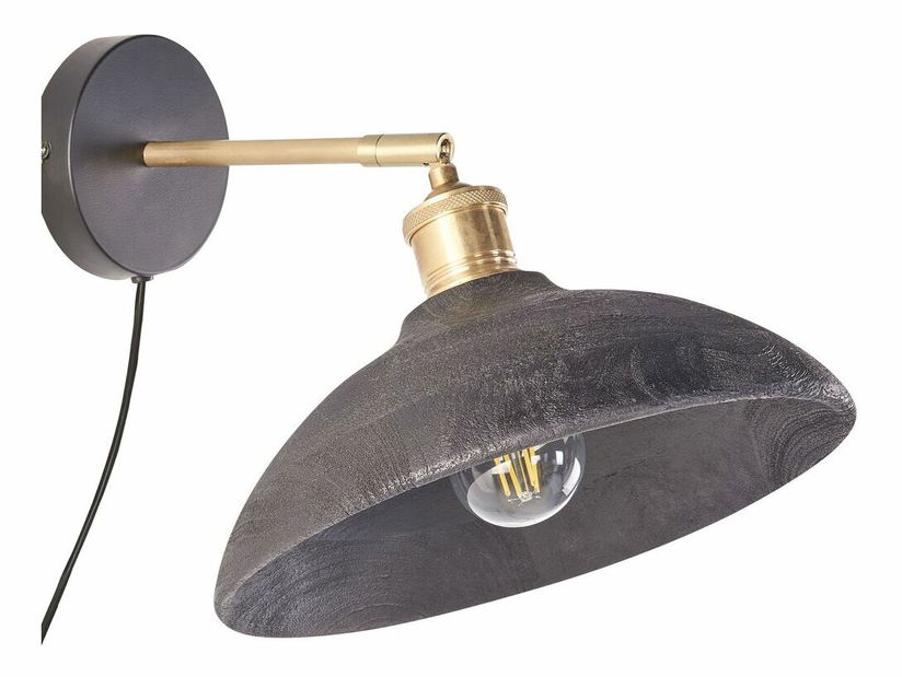 Iluminat de perete Yuliana (negru) 