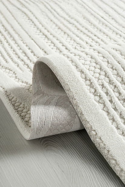 Koberec 100 x 300 cm Amora (biela)