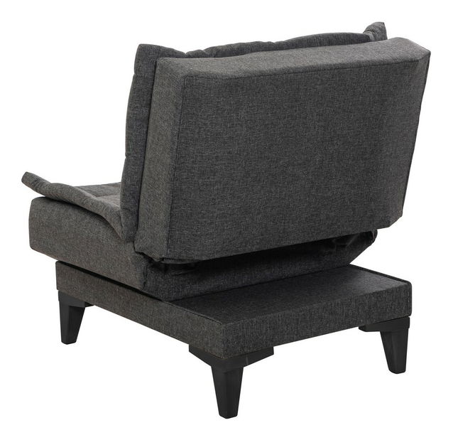 Sedacia súprava 3+1 Santic (antracit)