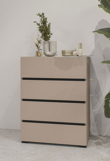 Komoda Crossroad C27 (congo + čierna)