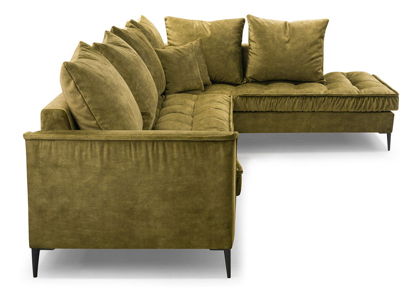 Kutna garnitura- Lunara (tamnožuta) (D)