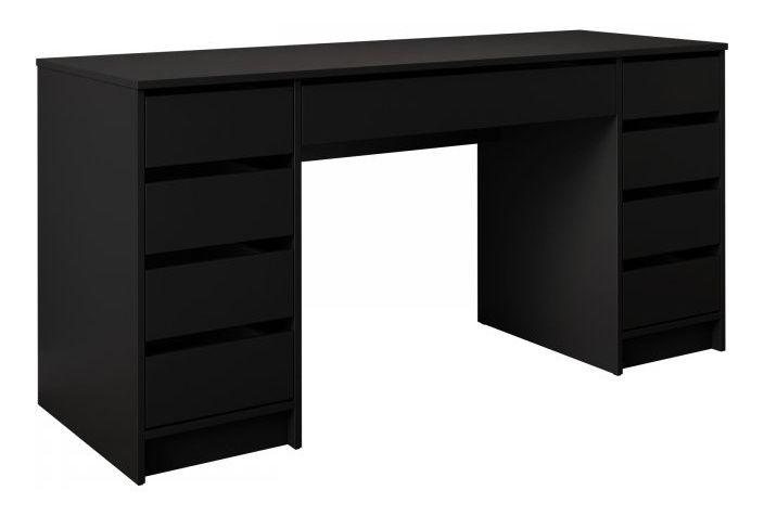 Toaletný stolík Heranor (čierna)