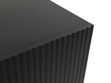 Toaletni stolić Teldaruna Grey (antracit) (s ogledalom)